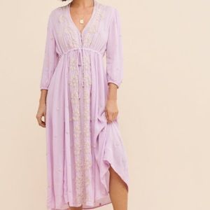Free People Fable midi dress XS NWT